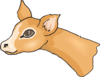 Cute Deer Head Clip Art